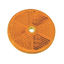 Afbeelding van REFLEKTOR HELLA ROND ORANJE 60 MM