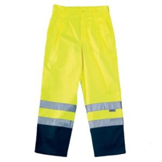 Afbeelding van WERKBROEK COVERGUARD GEEL MT XL