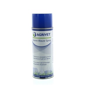 DERMI BLAUW SPRAY AGRIVET 400ML