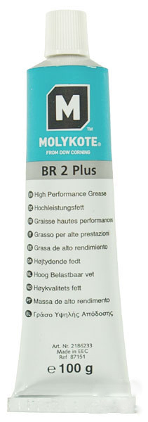 BR2 PUS VET MOLYKOTE TUBE 100 GR