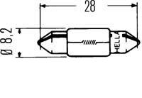 AUTOLAMP SV6 12V/3W PST