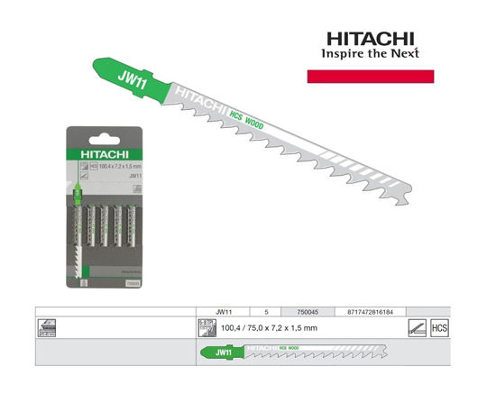 Afbeelding van DECOUPEERZAAGBLAD HIKOKI 750045 5ST