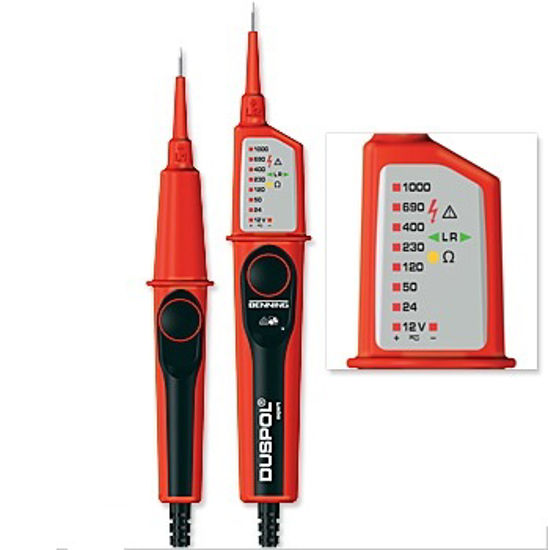 Afbeelding van SPANNINGSZOEKER BENNING DUSPOL 12-1000 V