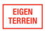 Afbeelding van BORD "EIGEN TERREIN"