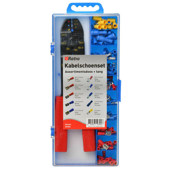 Afbeelding van KABELSCHOENASSORTIMENT + TANG RATIO