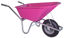 Afbeelding van KRUIWAGEN ROZE 100L