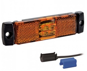 MARKEERLICHT LED AMBER 12/36V