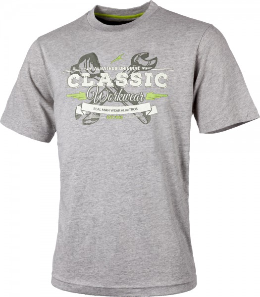 T-SHIRT ALBATROS CLASSIC GRIJS MT M