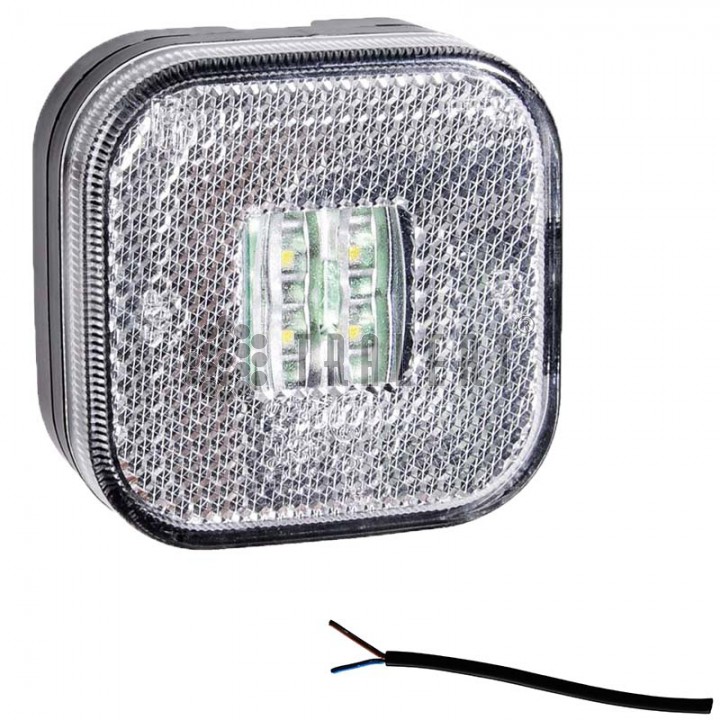 MARKEERLICHT LED WIT 12/36V