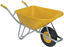 Afbeelding van KRUIWAGEN FORT KUNSTSTOF ZW. GEEL 100 LT
