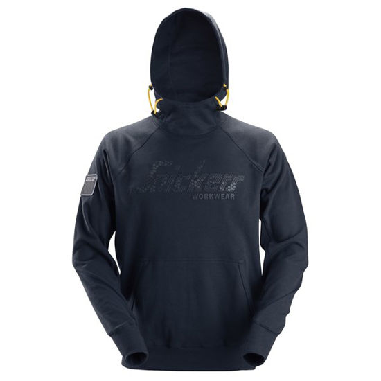 Afbeelding van HOODIE SNICKERS 2881 ZWART MT L