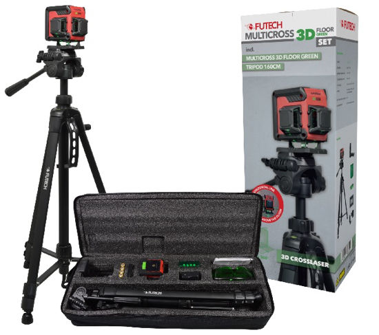 Afbeelding van LASERSET MULTICROSS 3D FLOOR GREEN