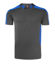 Afbeelding van T-SHIRT HAVEP 10072 GRIJS/BLAUW MT L