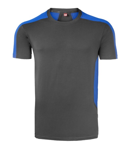 T-SHIRT HAVEP 10072 GRIJS/BLAUW MT 2XL