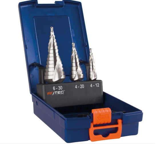 Afbeelding van TRAPPENBOORSET ROTEC 3-DLG