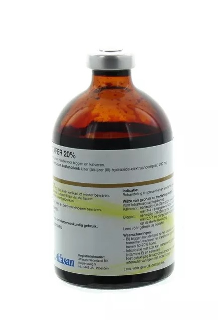 ALFAFER 20% PRO INJ 100ML.REG NL 3205