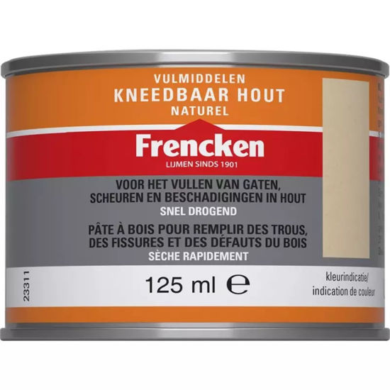 Afbeelding van KNEEDBAAR HOUT NATUREL 125ML